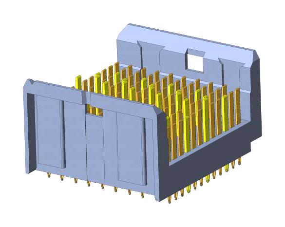 Amphenol Communications Solutions 10122770-101Lf Backplane Conn, Hdr, 120Pos, Press Fit