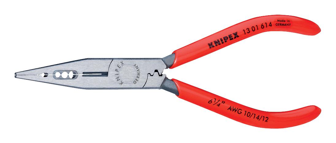 Knipex 13 01 614 4 In 1 Electrician Pliers 10,12,14 Awg 81R0494