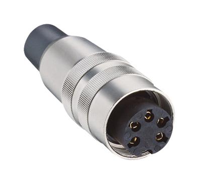 Lumberg Kv 71-8 Circular Connector, 7Pos, Plug, Cable