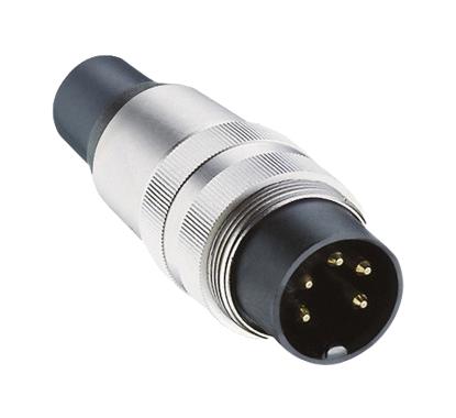 Lumberg Sv 50/6-8 Circular Connector, 5Pos, Rcpt, Cable