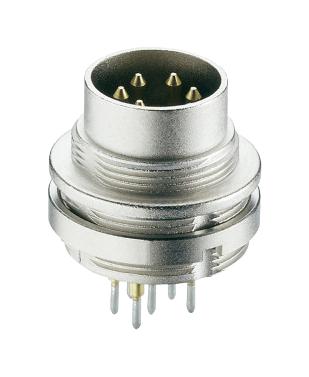 Lumberg 0316 05-1 Circular Connector, 5Pos, Rcpt, Panel