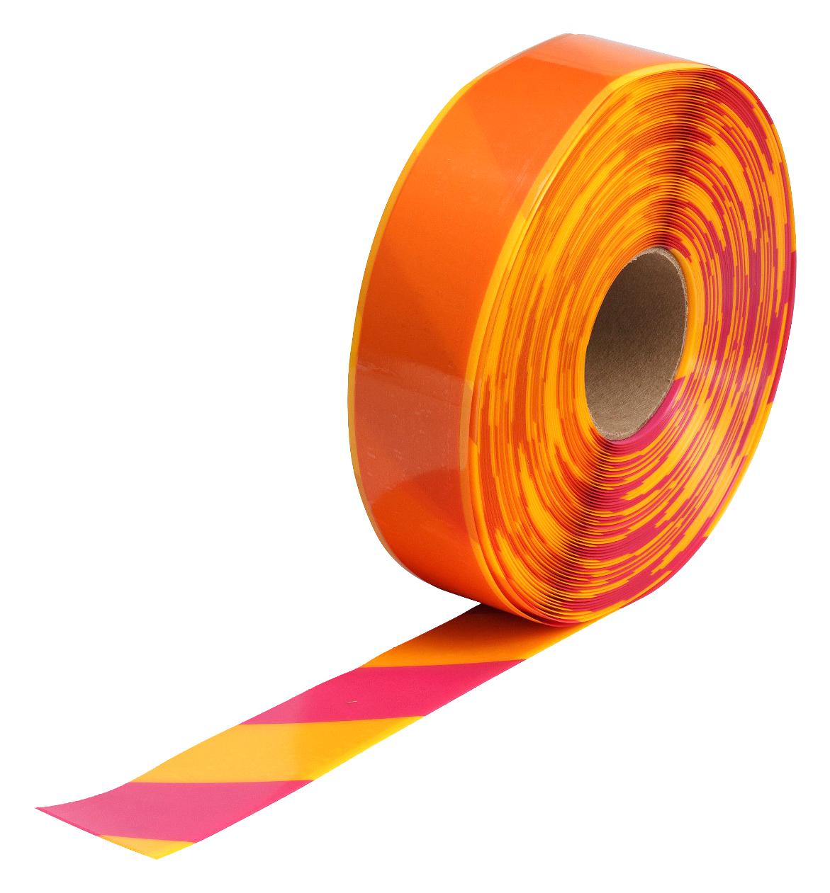 Brady 170063 Floor Marking Tape, 2 X 100Ft, Mag/yel