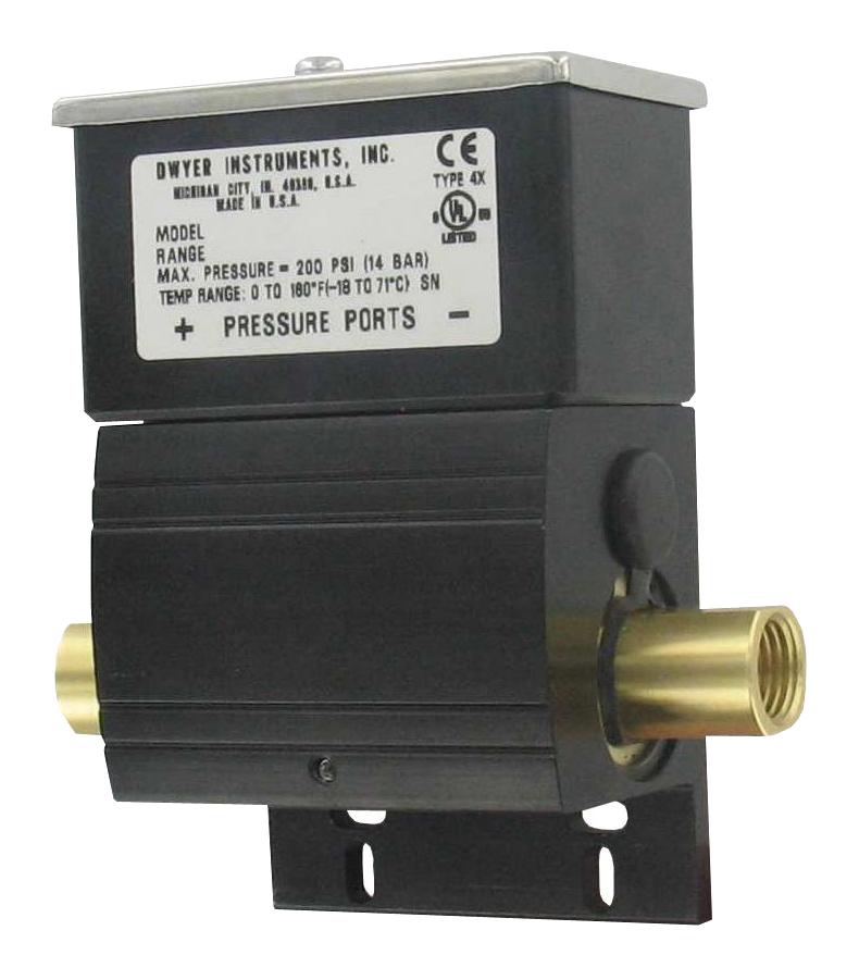 Dwyer Dxw-11-153-1. Pressure Switch, 10Psi, 1/4 Fnpt