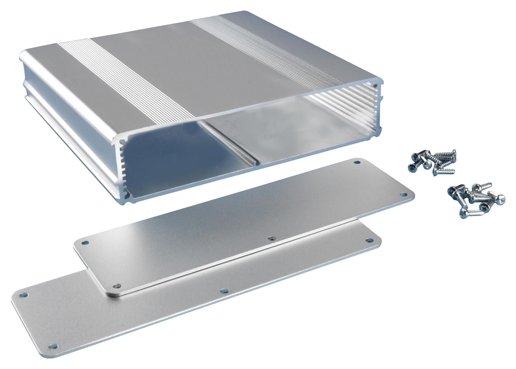 Box Enclosures B4S-160Si Enclosure, Electronic, Aluminium, Silver