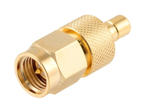 L-Com Lcad30011 Rf Adapter, Sma Plug-Smb Jack, 50 Ohm