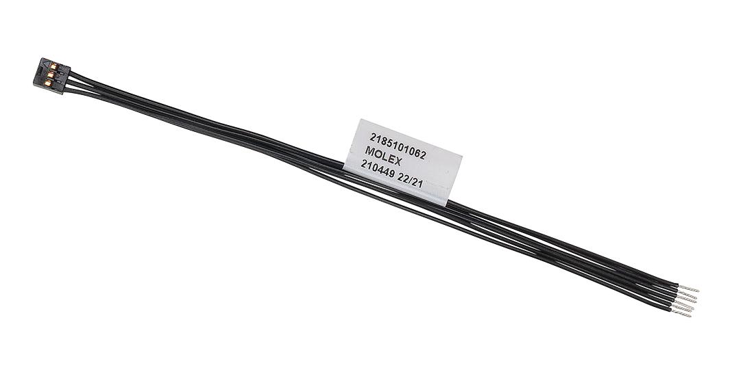 Molex 218510-1063 Cable Assy, 6P Rcpt-Free End, 300Mm