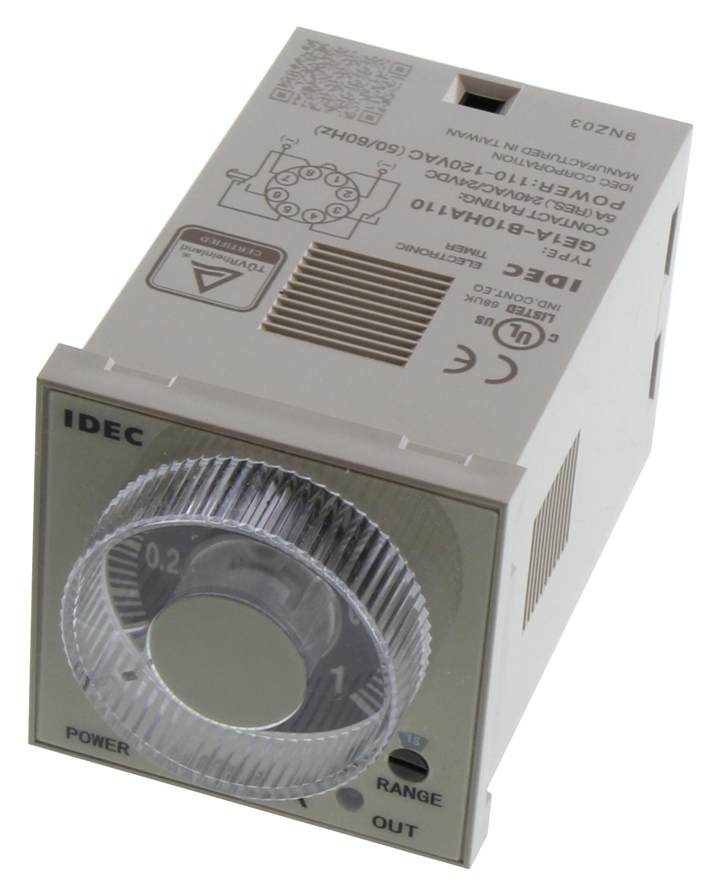 Idec Ge1A-B10Ha110 Electromechanical Multifunction Timer