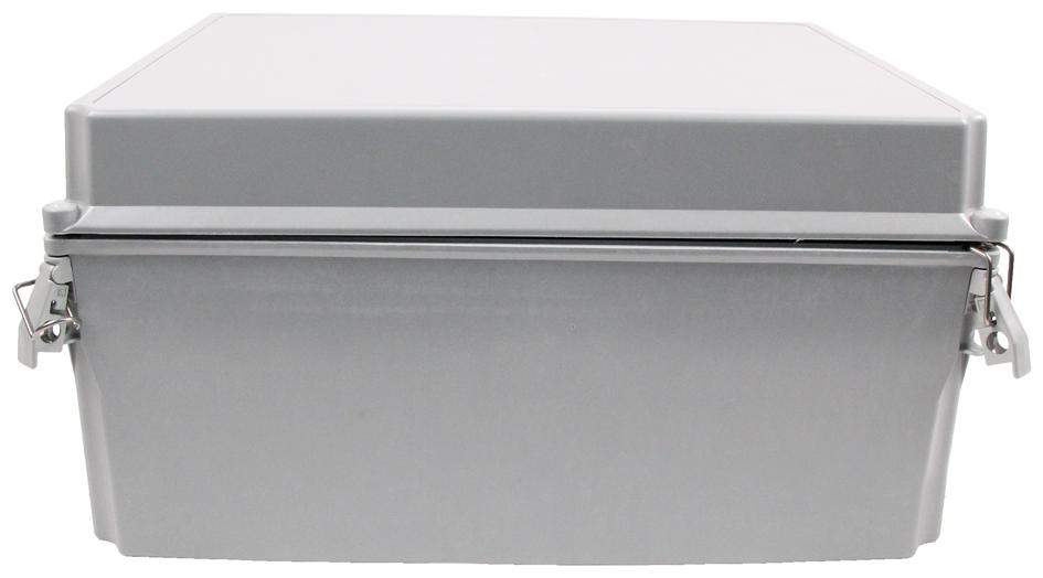 Nvent Hoffman A16148Chqrfg Enclosure, Junction Box, Fiberglass Gray