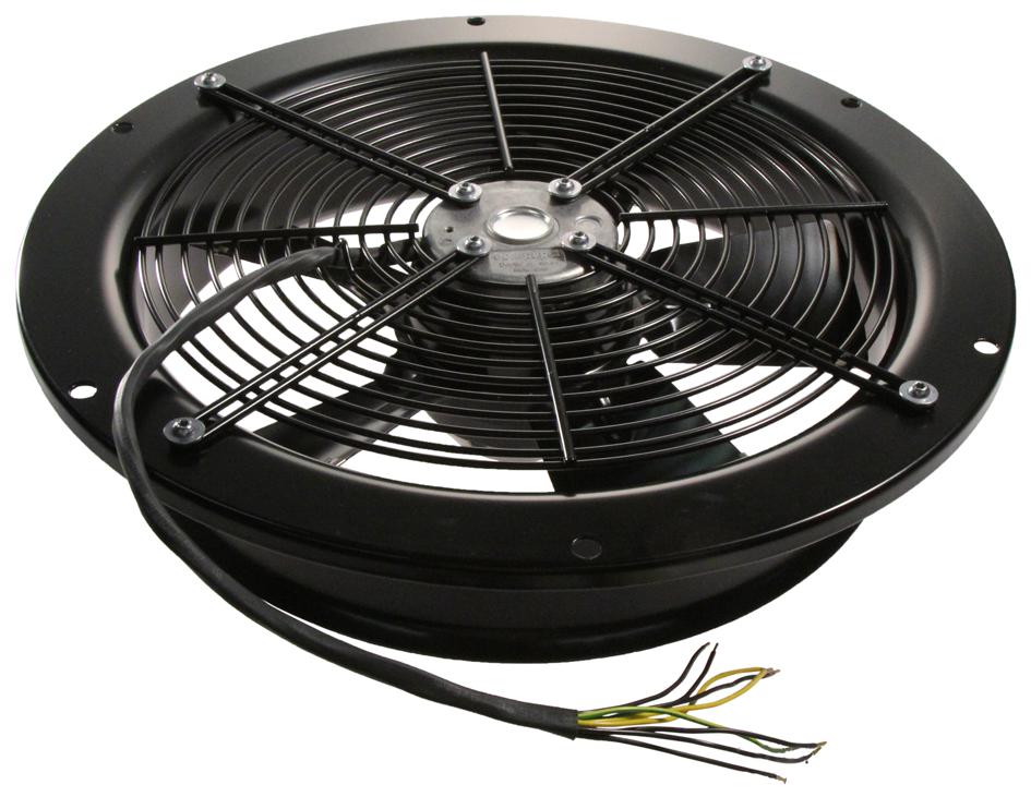 Ebm-Papst S2E250-Al06-12 Axial Fan, 300Mm, 230V, 4 Lead Wires