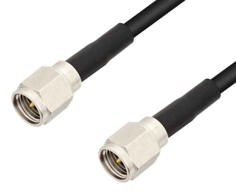 L-Com Lcca30151-Ft1.5 Rf Coax Cable, Sma Plug-Sma Plug, 1.5Ft