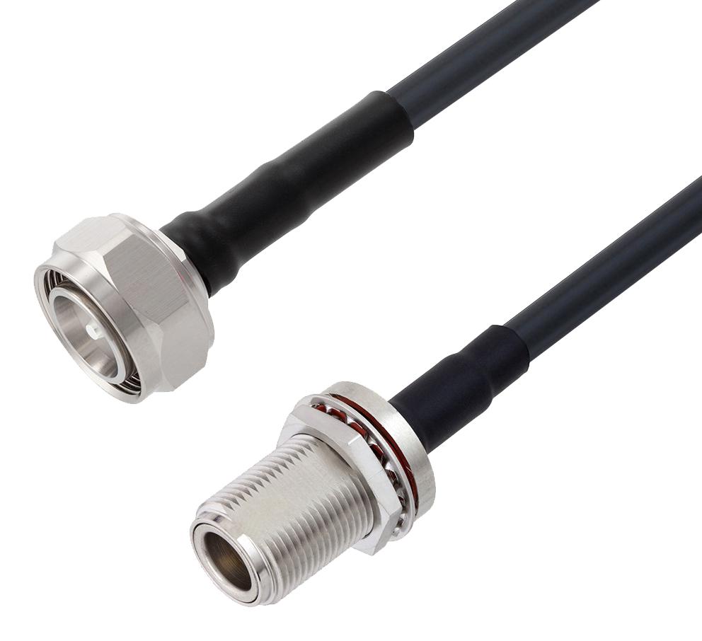 L-Com Lcca30269-Ft4 Rf Cable, 4.3/10 Plug-N Bhd Jack, 4Ft