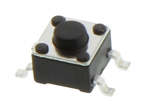 E-Switch Tl3305Af160Qg. Tactile Sw, Spst, 0.05A, 12Vdc, Solder