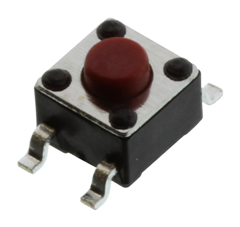 E-Switch Tl3305Af260Qg. Tactile Sw, Spst, 0.05A, 12Vdc, Solder