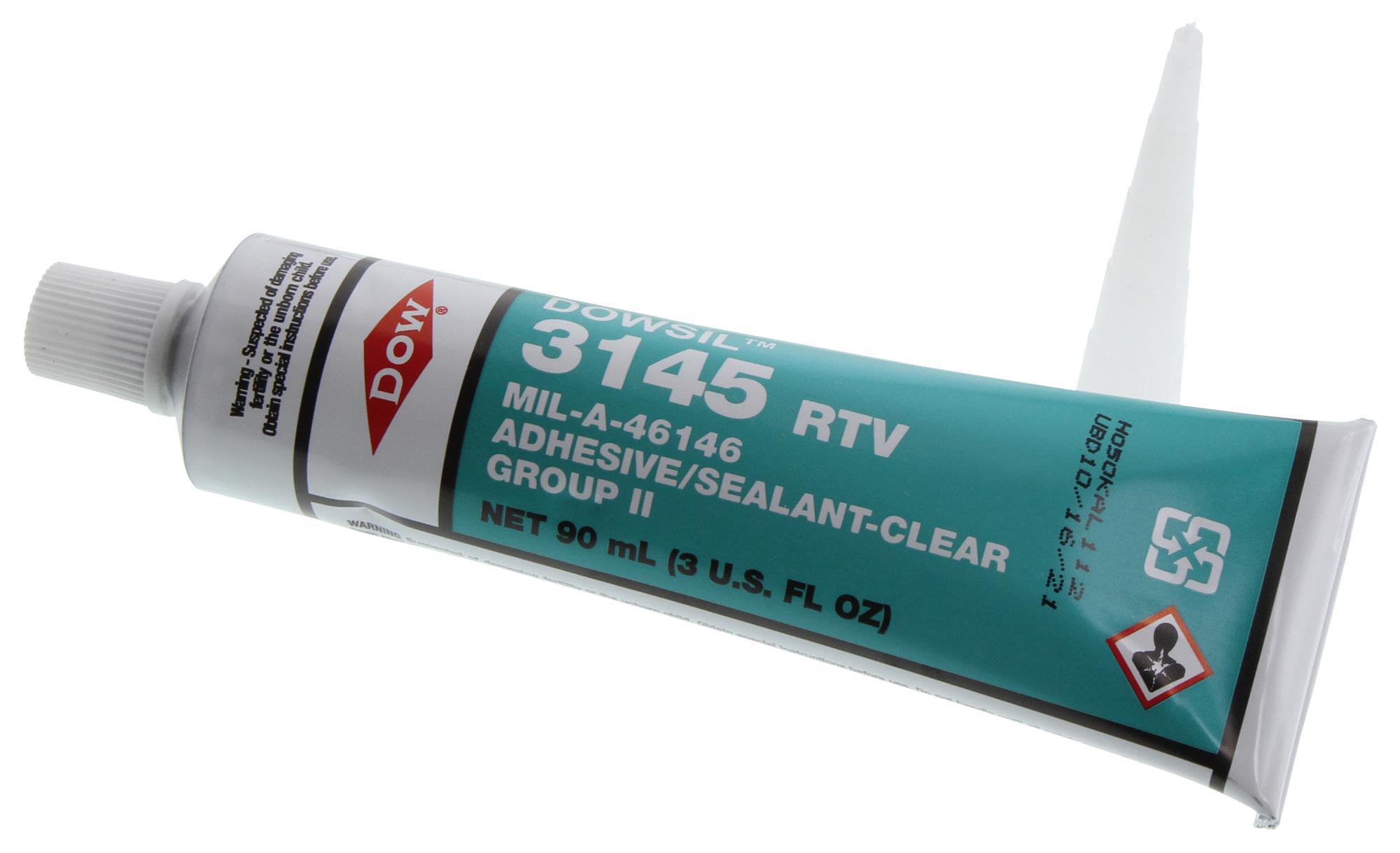 Dow Rtv3145-Clr-90Ml Adhesive/sealant-Clear