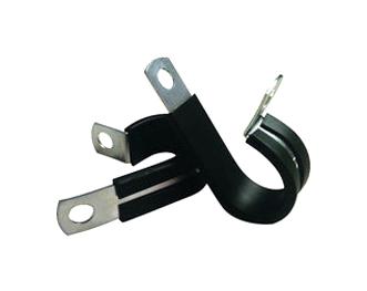 Essentra Components Spn-7 Screw Mount Cable Clamp, Blk, Steel/tpe