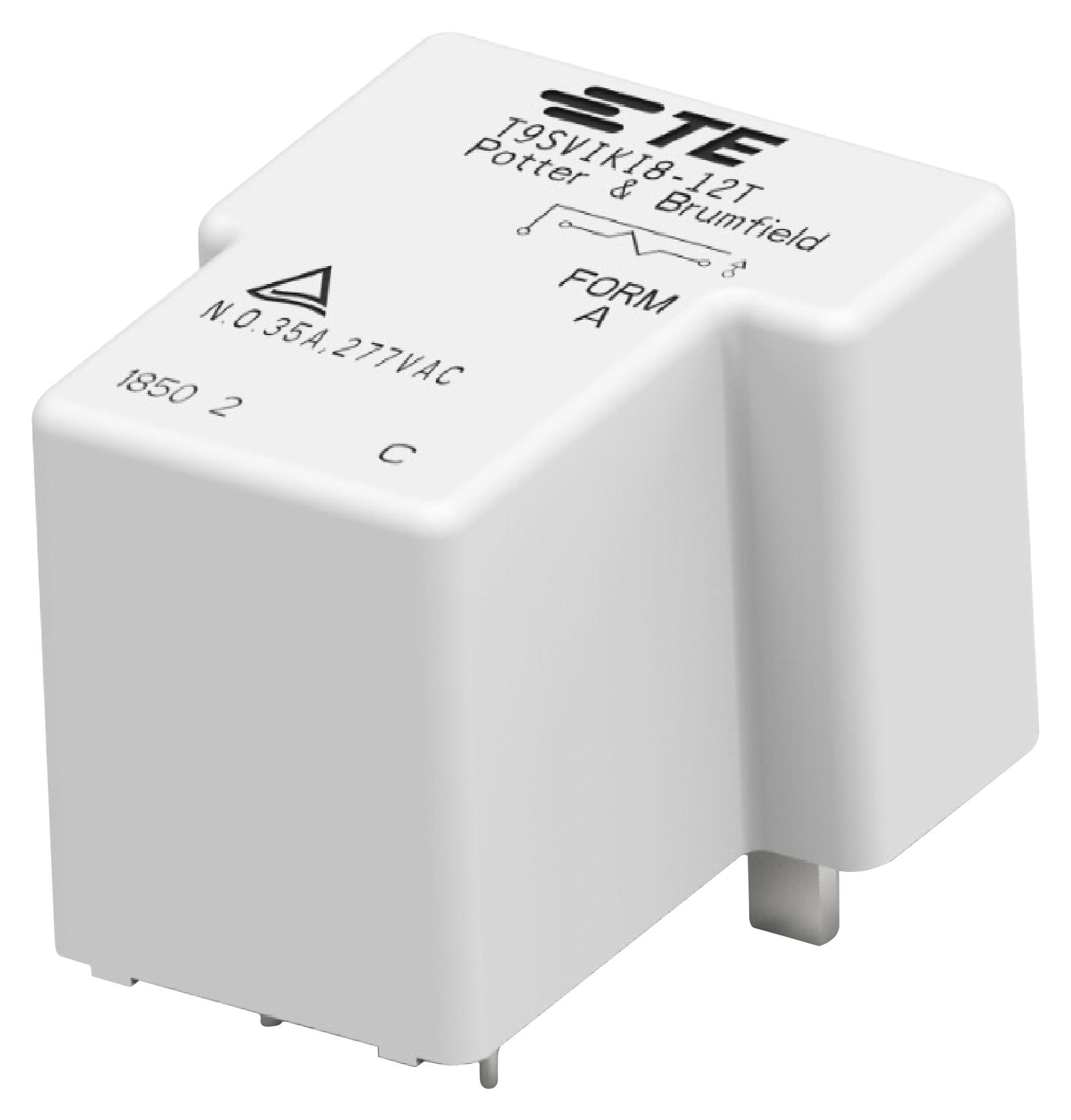 Potter&brumfield - Te Connectivity T9Sv1K18-12T Power Relay, Spst-No, 12Vdc, Tht