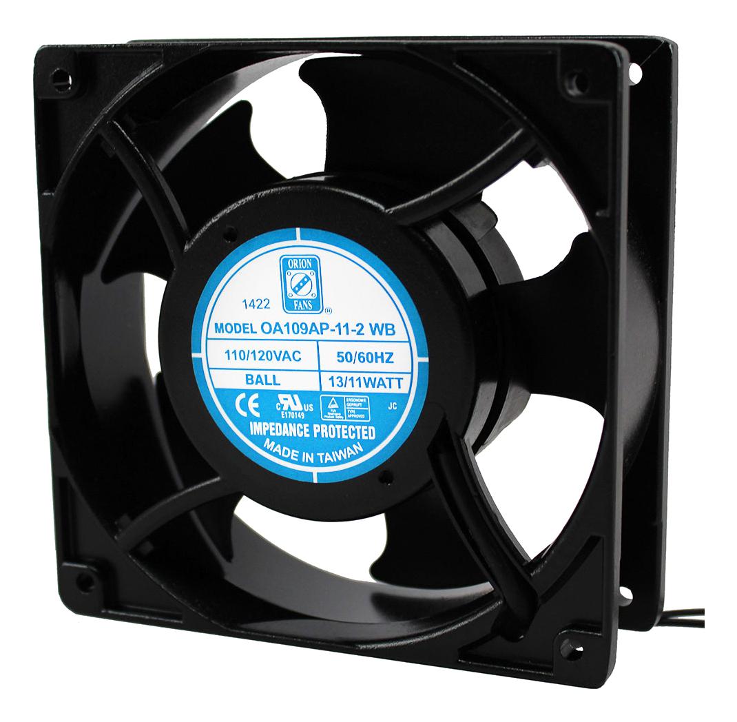 Orion Fans Oa109Ap-11-2Wb Axial Fan, 71Cfm, 35Db, 115V, 120X38.5Mm