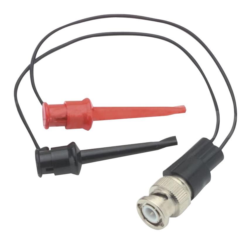 L-Com Bc40 Test Lead, Bnc Plug-Test Clip, 229Mm