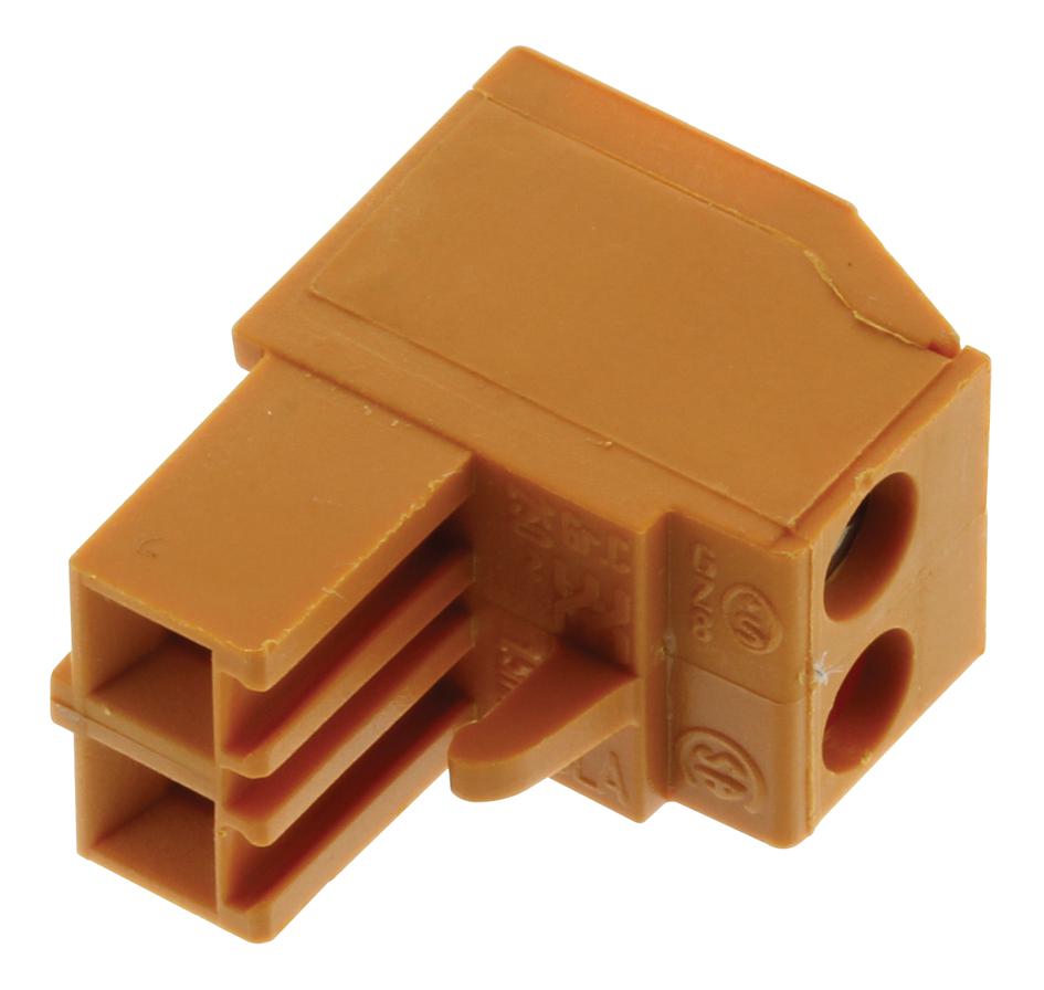 Weidmuller 1281760000 Terminal Block Pluggable, 2 Position, 26-12Awg