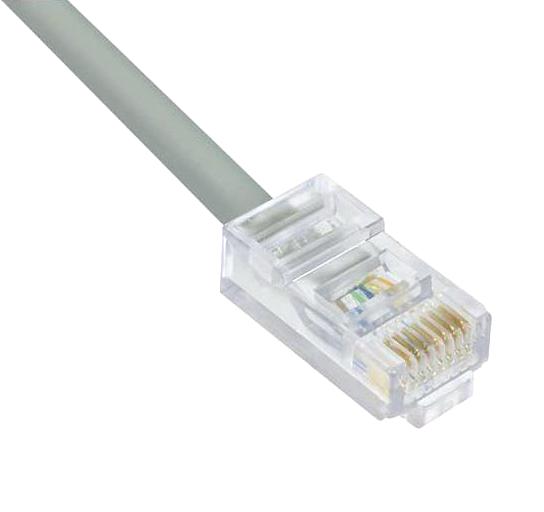 L-Com Trd855-2 Enet Cord, Cat5E, Rj45 Plug-Plug, 2Ft