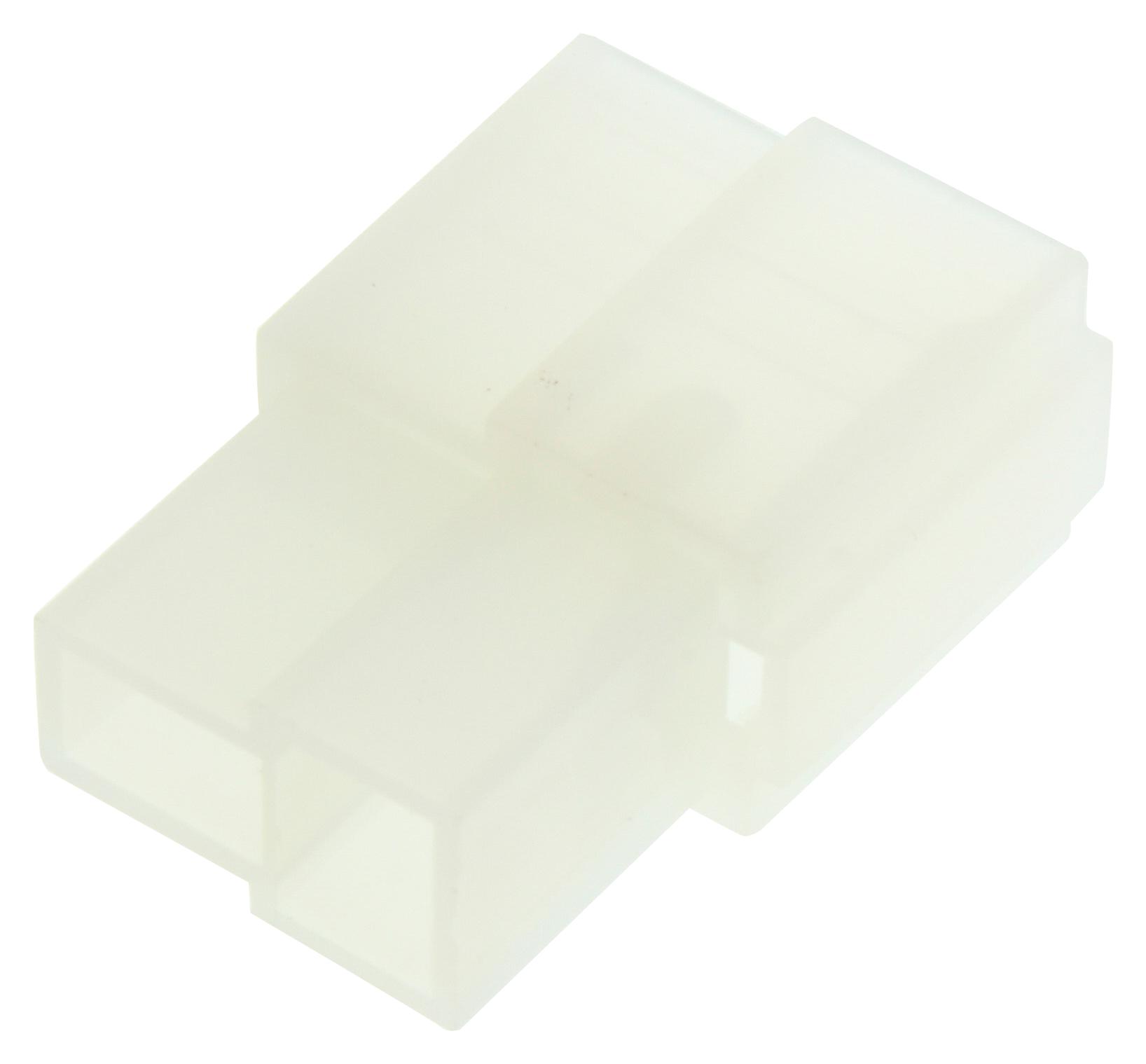 Amp - Te Connectivity 880310-1 2 Way Ff 250 Housing Tab Nylon 6.6 Nat 91B4973