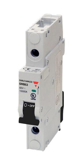 Carlo Gavazzi Gmb631Pc20 Thermal Mag Ckt Breaker, 1P, 20A, 240V