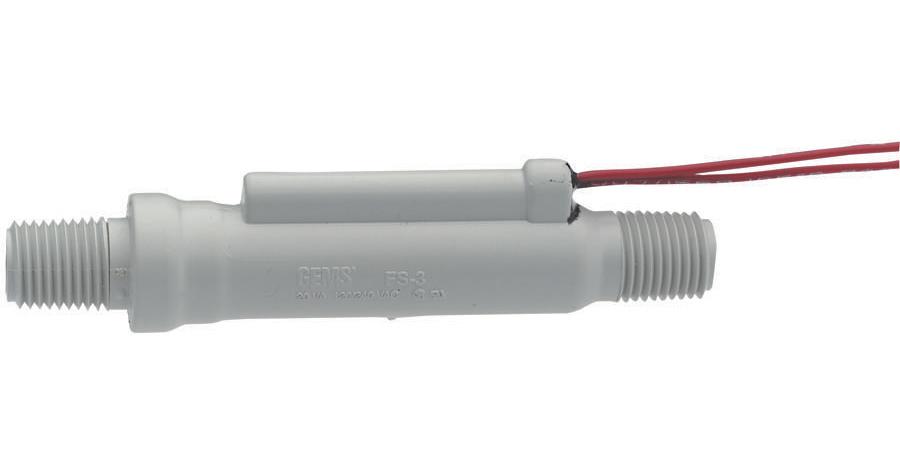 Gems Sensors 165840 Liquid Flow Switch, 0.05Gpm, 1/4 Mnpt