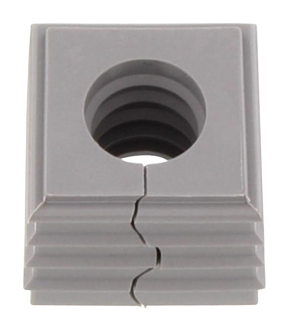 Weidmuller 2584610000 Cable Grommet, Open, Tpe, Grey