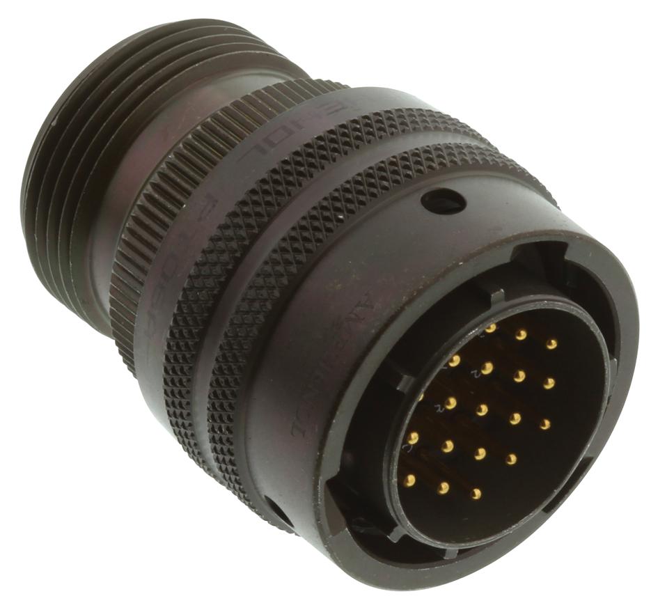 Amphenol Industrial Pt06A14-19P. Circular Connector Plug Size 14, 19 Position, Cable