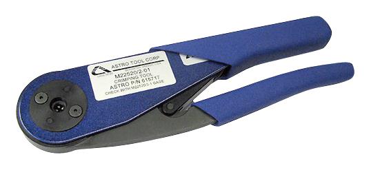 Astro Tool M22520/2-01. Crimp Tool, Ratchet, 8 Step, 28-20Awg