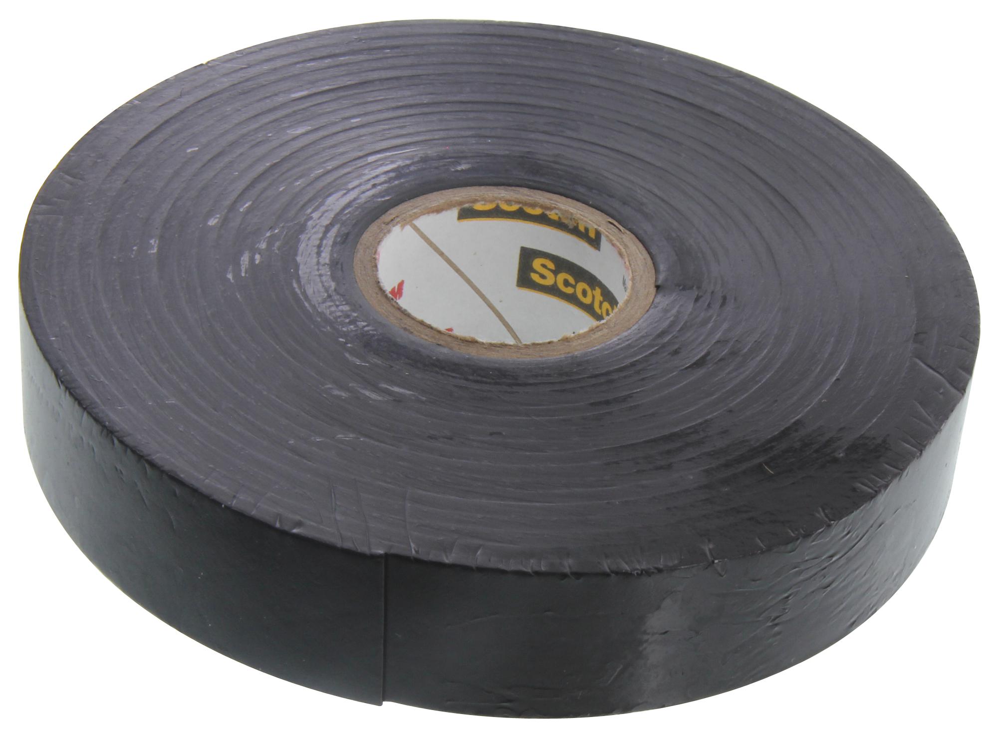 3M 130C (3/4'x30Ft) Tape, Sealing, Rubber, Black 0.75Inx30Ft