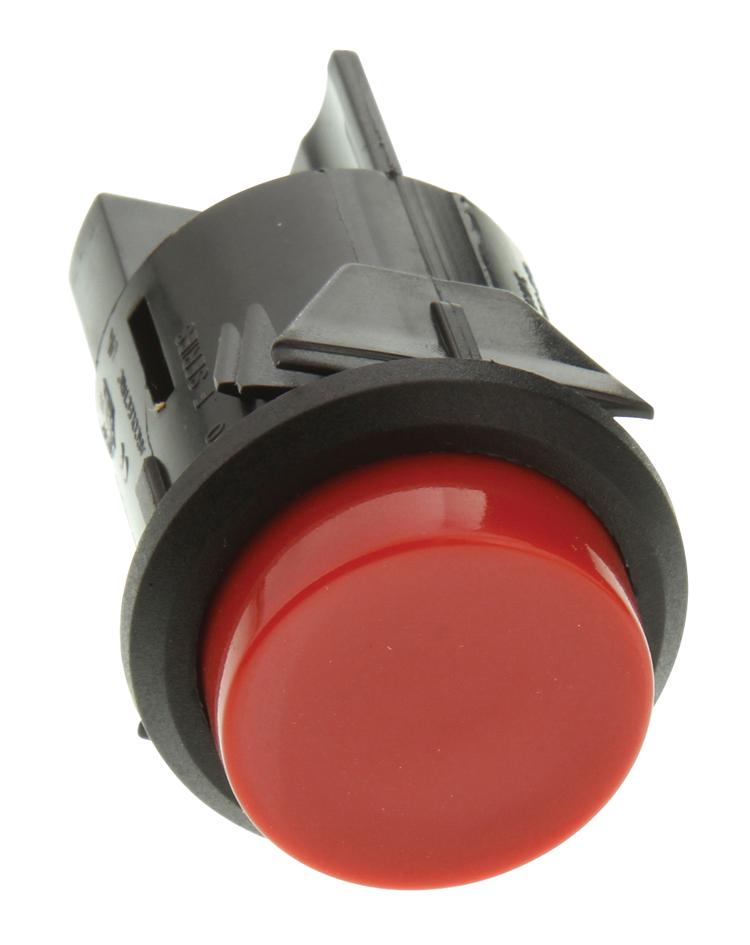 Arcolectric (Bulgin Limited) C7001Afbr Switch, Pushbutton, Spst-No, 16A, 250Vac