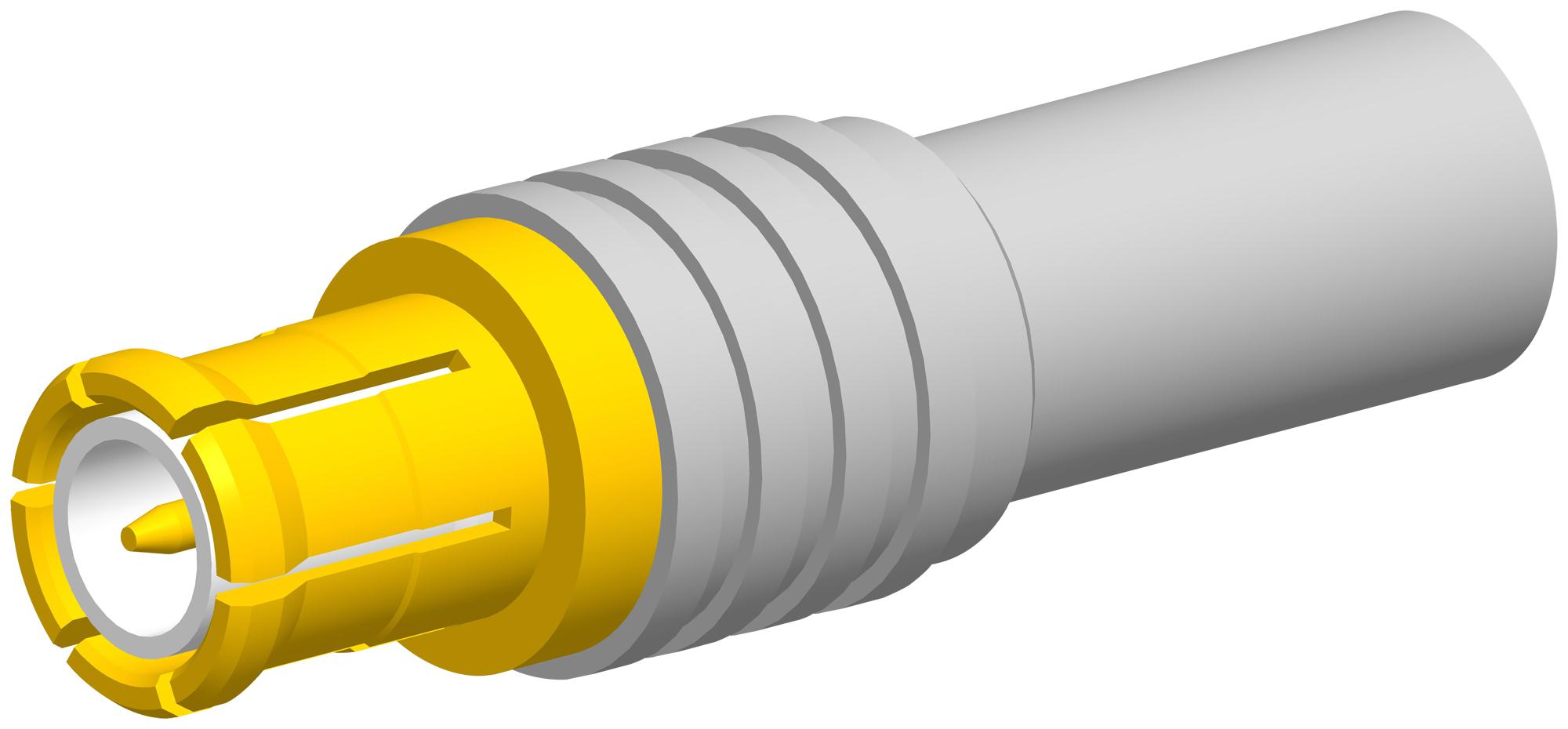 Amphenol Rf 919-386P-51S Rf Connector, Mcx, Straight Plug, Cable