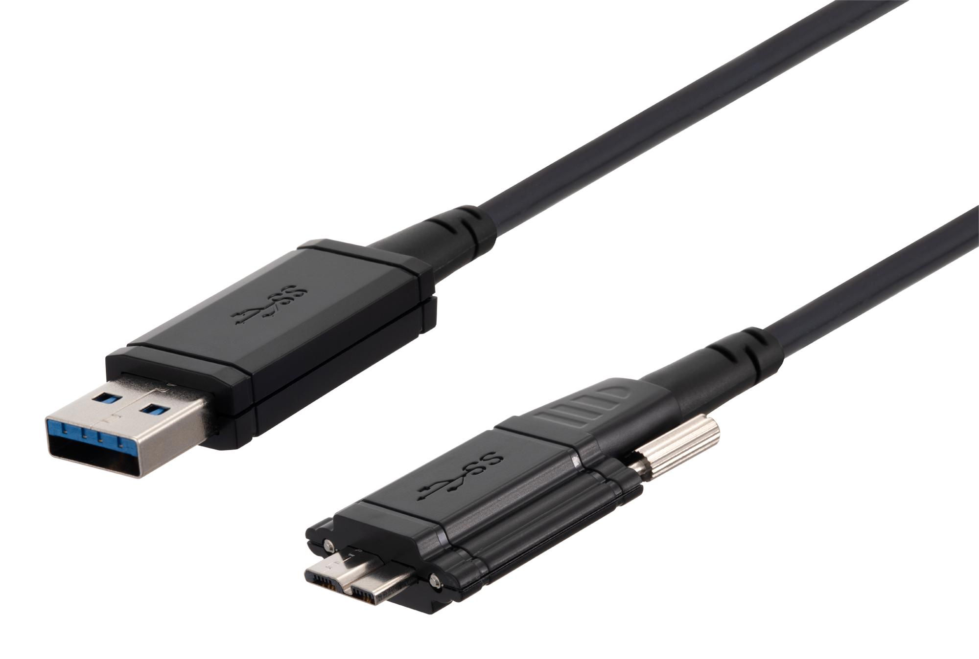 L-Com U3A00107-20M Usb 3.0, Plug-Micro Plug, 20M