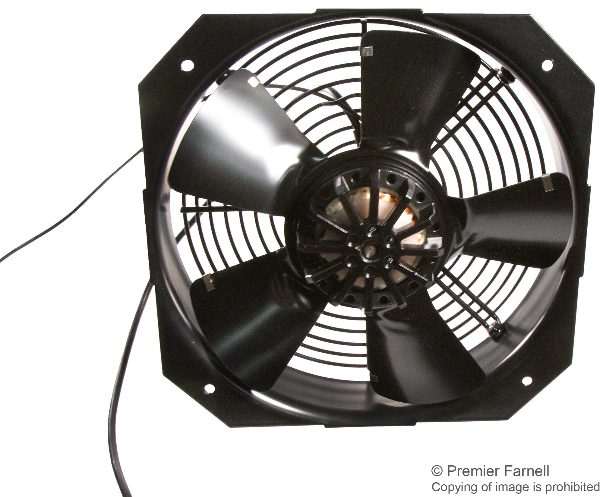 Ebm-Papst W2E208-Ba20-01 Axial Fan, 260Mm, 230Vac, Terminals