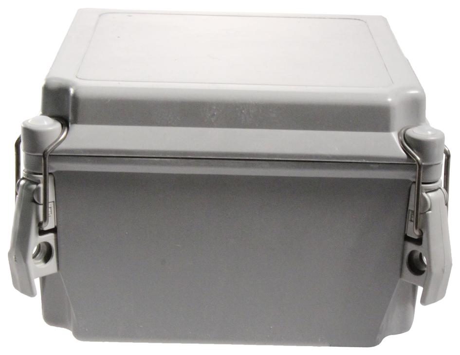 Nvent Hoffman A664Chqrfg Enclosure, Junction Box, Fiberglass Gray