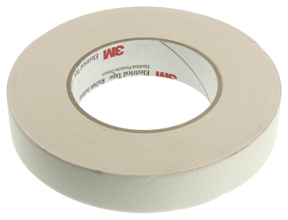 3M 27 Tape (1X60Yds) Tape, Glass Cloth, 180Ft X 1