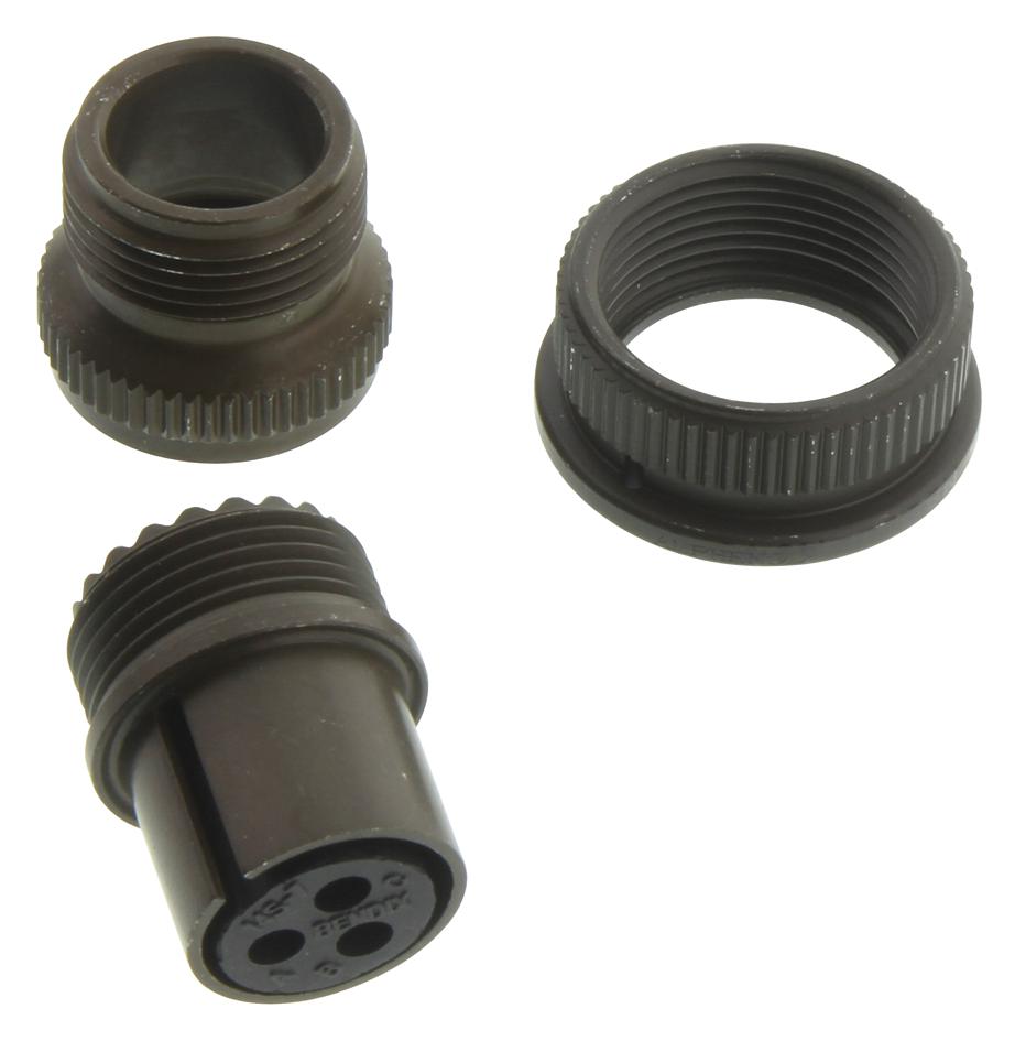 Amphenol Industrial Ms3106A14S-1S. Circular Connector Plug Size 14S, 3 Position, Cable