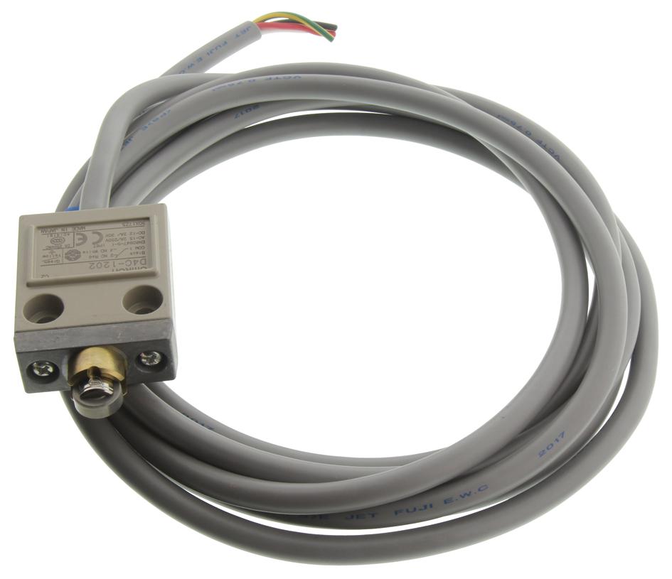 Omron Industrial Automation D4C-1202 Limit Switch, 250Vac, 5A