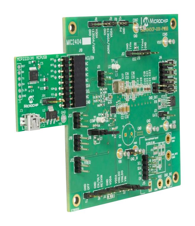 Microchip Adm00764. Eval Board, Sync Step Down Regulator