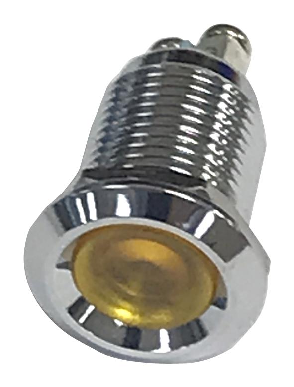 Mallory Fl1M-12Ca-1-Y2V Led Yel 12Mm Nut 2Vac/dc Stk Â£ 99Ac2262