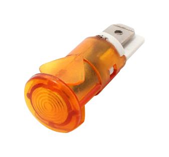 Mallory Fl1P-12Qj-1-Y2V Led Yel 12Mm Snap 2Vac/dc Stk Â£ 99Ac2550