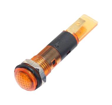 Mallory Fl1P-8Nj-1-Y24V Led Yel 8Mm Nut 24Vac/dc Stk Â£ 99Ac2641