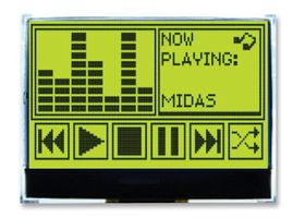 MIDAS DISPLAYS MCCOG128064G6W-SPTLY