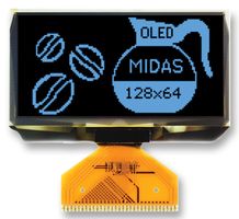 MIDAS DISPLAYS MCOT128064EY-BM