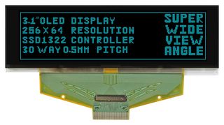 MIDAS DISPLAYS MCOT256064B1A-BM