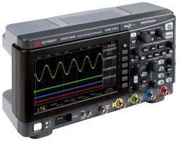 DSOX1204G - Digital Oscilloscope, InfiniiVision 1000 X-Series, 4 Channel, 70 MHz, 2 GSPS, 1 Mpts, 5 ns