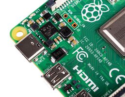 RPI4-MODBP-4GB - Single Board Computer, Raspberry Pi 4 Model B, BCM2711 SoC, 4GB DDR4 RAM, USB 3.0, PoE Enabled