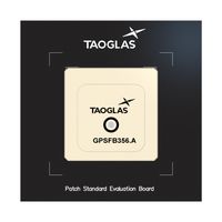 Multiband GNSS Single Feed 35 x 35 x 6mm Stacked Patch With GPS L1 / L2, GLONASS G1 and BeiDou B1