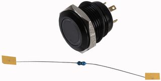 RJS ELECTRONICS RJS1N1-16L-F-R-B-BLK-12V-67J